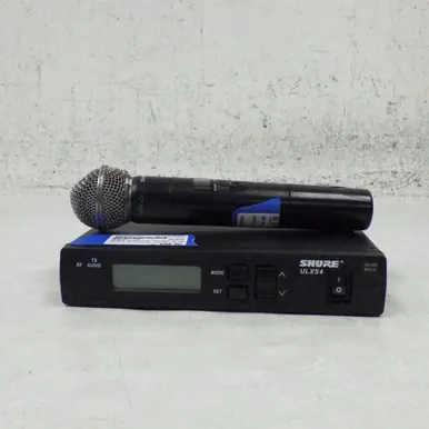 Used Shure ULXS4 WIRELESS SYSTEM W/SM58 Wireless Microphone Buy Online