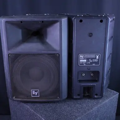 Used Electrovoice - EV SX100 PASSIVE SPEAKER PAIR Passive Full Range Speaker Cabinet Budget