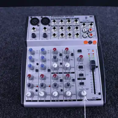New Release Used Behringer EURORACK UB1002 Compact Mixer