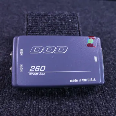 Used DOD 260 DIRECT BOX Pro Sound Product Reduced Price