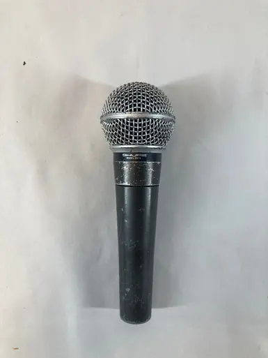 Used Shure SM58 Dual Impedance Dynamic Microphone Secure Checkout