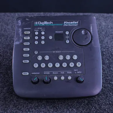 Authentic Used Digitech VOCALIST PERFORMER W/PWR Pro Sound Effects Unit