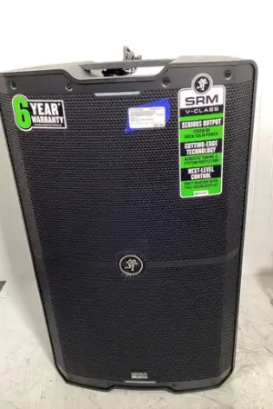 Affordable Used Mackie SRM215 W/BLUETOOTH Powered Full Range Speaker Cabinet