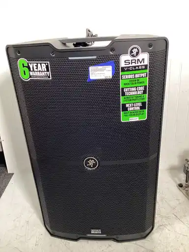 Affordable Used Mackie SRM215 W/BLUETOOTH Powered Full Range Speaker Cabinet