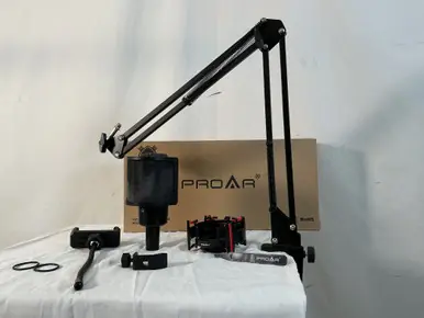 Used PROAR CONDENCER MIC+ARM Condenser Microphone High Quality