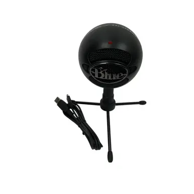 Crafted Used Blue SNOWBALL BLACK ICE USB Microphone