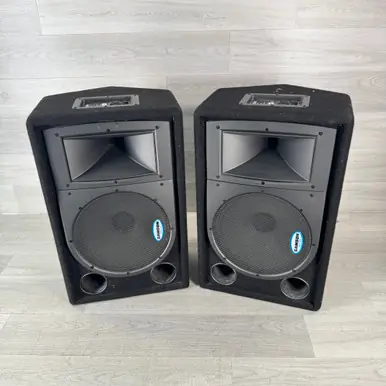 Buy Online Used Samson Resound RS12M - 12-inch 2-way Passive Floor Monitor Pair - Local Pickup Only