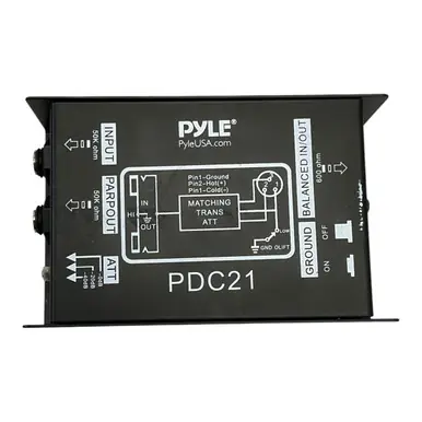 Flash Sale Used Pyle PDC21 Hum Eliminator Pro Sound Effects Unit