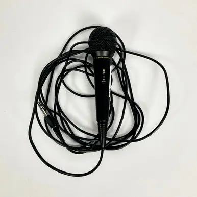 Used Audio Technica ATR20 Dynamic Microphone 1/4IN W/Switch Warranty Included