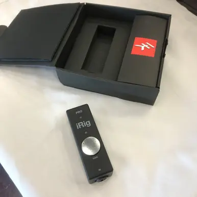 Worldwide Shipping Used IK Multimedia IRIG PRO I/O Computer Interface 1 A/D Recording Inputs
