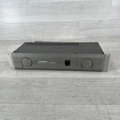 Used Samson SERVO-240 Studio Power Amplifier Hot Deal