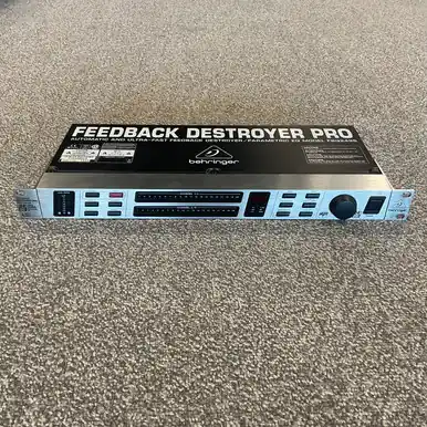 While Supplies Last Used BEHRINGER FBQ2496 FEEDBACK DESTROYER PRO Equalizer
