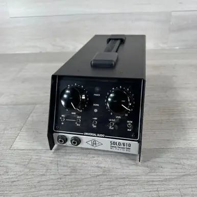 Used Universal Audio SOLO / 610 - Tube Desktop Microphone Preamp Super Sale