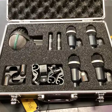 Used Akg CONCERT 1 DRUM MIC SET Microphone Worldwide Shipping