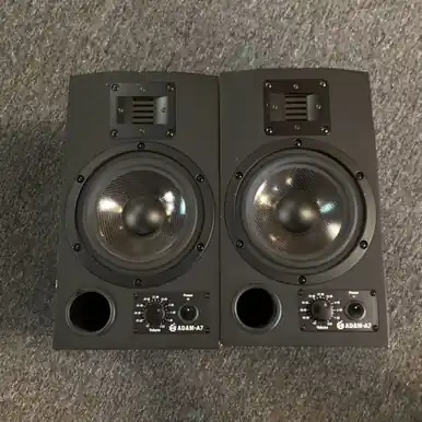 Used Adam Audio A7 PAIR Powered Studio Monitor Fast Shipping