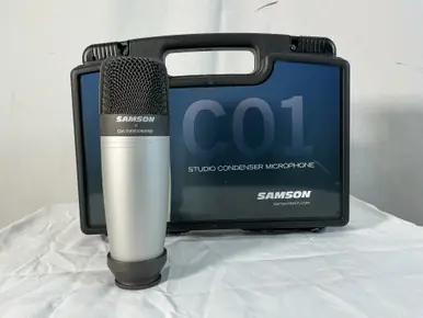 Markdown Used Samson C01 CONDENSER MICROPHONE Condenser Microphone