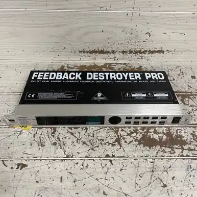 Don’t Miss Out Used Behringer FEEDBACK DESTROYER DSP1100P Pro Sound Effects Unit
