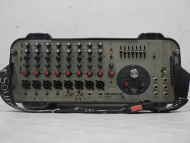 High Quality Used Soundcraft GIGRAC 600 Powered Mixing Head