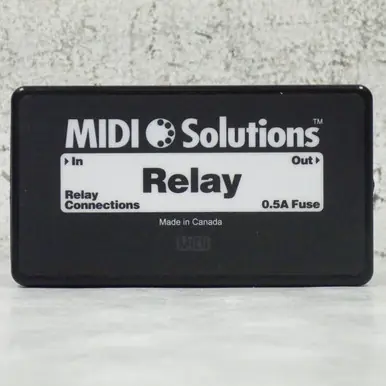 Time-Limited Used MIDI RELAY Computer Interface 1 A/D Recording Inputs