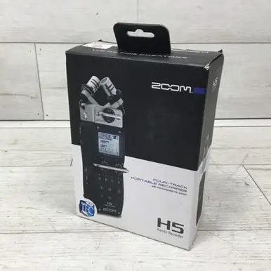 Used Zoom H5 HANDY 4 TRACK RECORDER Compact Recording Device Crafted