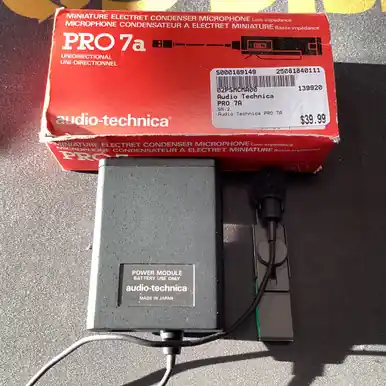 Used Audio Technica PRO 7A Condenser Microphone Hot Deal