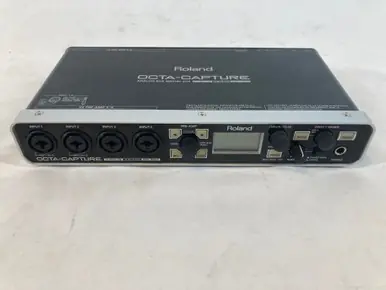 Cheap Used Roland OCTA-CAPTURE Computer Interface 192khz Sample Rate