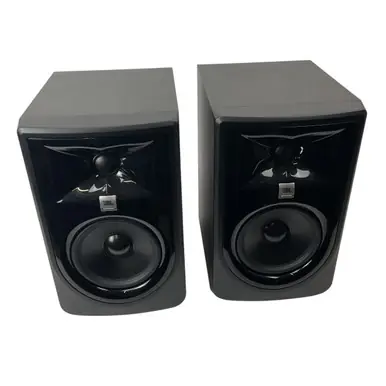 Same Day Shipping Used JBL 305P MKII PAIR Powered Studio Monitor