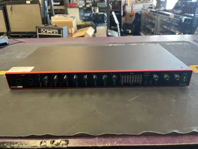 Limited Edition Used Focusrite 18I20 3RD GEN NO USB Computer Interface 8+ A/D Recording Inputs