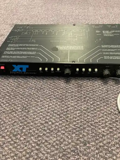 Used Alesis XT DIGITAL REVERB Pro Sound Effects Unit Cheap