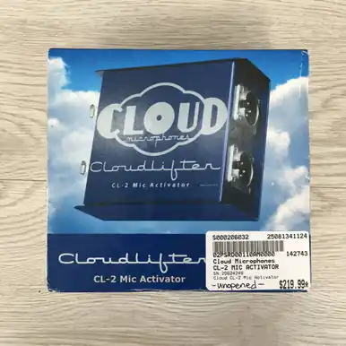 Direct From Factory Used Cloud Microphones CL-2 MIC ACTIVATOR Preamp