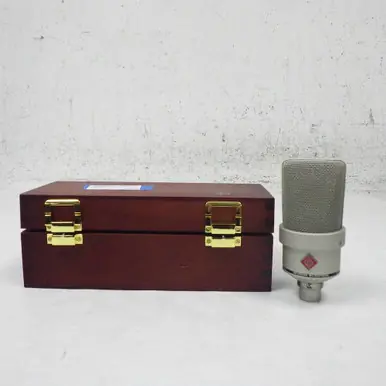 Used Neumann TLM 103 WITH BOX AND MOUNT Condenser Microphone Viral