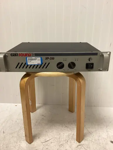 Used Gem Sound XP-350 Power Amplifier Best Choice