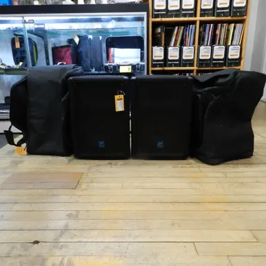 Used Yorkville YX10 PAIR W/BAGS Passive Studio Monitor Direct From Manufacturer