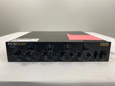 Sale Used Boss PQ-50 Equalizer