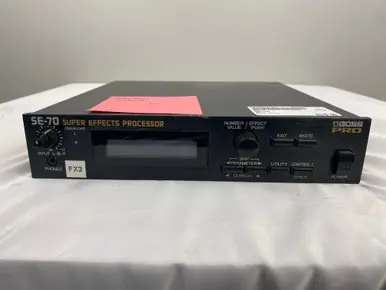 Used Boss SE-70 Pro Sound Effects Unit Fast Shipping