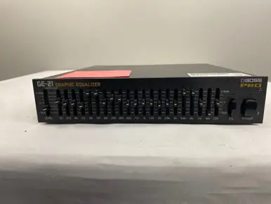 Used Boss GE-21 Equalizer Time-Limited