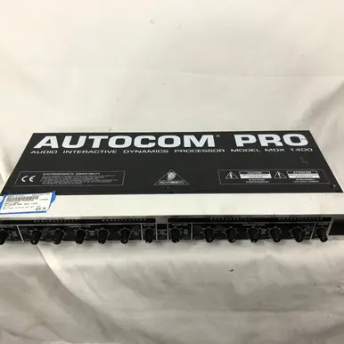 Used Behringer AUTOCOM PRO MDX1400 Compressor Hot Deal