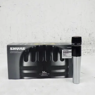 Used Shure 545SD-LC Dynamic Microphone Crafted