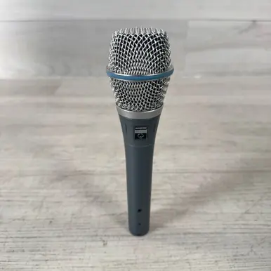 Viral Used Shure Beta 87A - Supercardioid Condenser Handheld Microphone