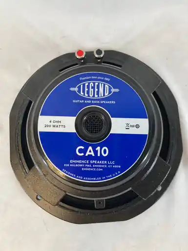 Used Eminence Legend CA10 10" Bass Speaker Get Yours
