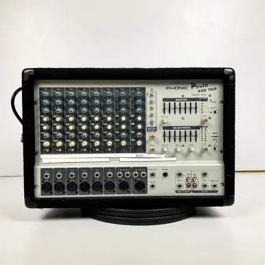 Used Phonic POWER POD 1060 Powered Mixer Special Discount
