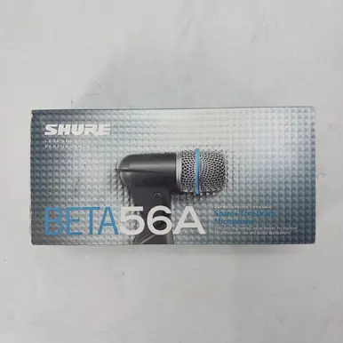Used Shure BETA 56A Dynamic Microphone Clearance