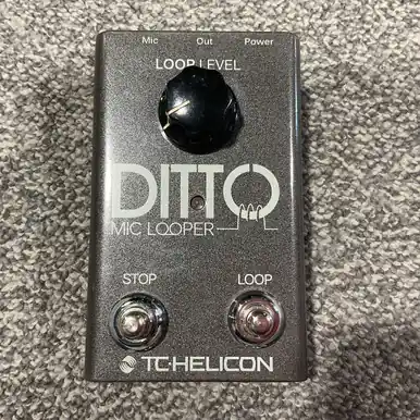 Used TC HELICON DITTO VOCAL LOOOPER UNIT Free Delivery