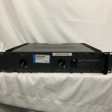 Used Electrovoice - EV DYNACORD 7200 Power Amplifier Flash Sale