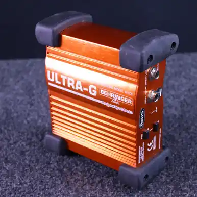 Used Behringer ULTRA-G GI100 DI/CAB SIM PEDAL Pro Sound Product Deal