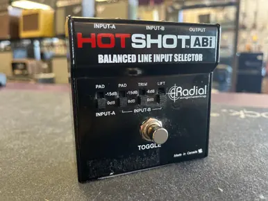 Used Radial HOT SHOT ABI Pro Sound Effects Unit Crafted