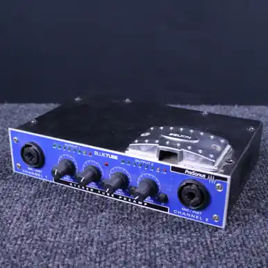 Used Presonus BLUETUBE STEREO TUBE PREAMP Pro Sound Effects Unit Affordable