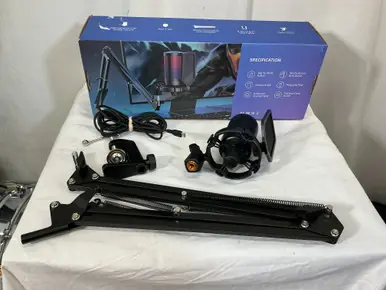 Used FIFINE A6T AMPLIGAME USB MIC SET USB Microphone Certified