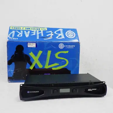 Used Crown XLS 1002 POWER AMP Power Amplifier Flash Sale