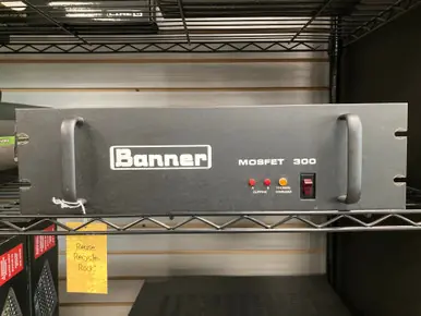 Used BANNER MOSFET 300 Power Amplifier Hassle-Free Returns